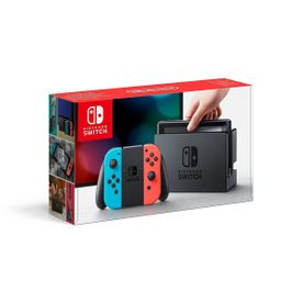 Console Nintendo Switch avec une paire de Joy-Con Gris Neon Rouge et Bleu Console Nintendo Switch avec une paire de Joy-Con Gris Neon Rouge et Bleu